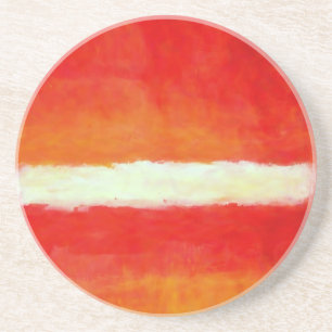 Posavasos Arte abstracto moderno - estilo Rothko