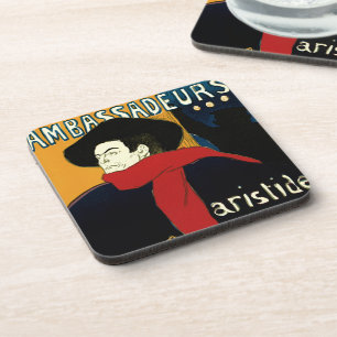 Posavasos Arte Antiguo Modernista Ambassadeurs, Toulouse Lau