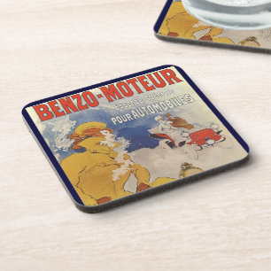 Posavasos Arte Antiguo Modernista, Benzo Moteur por Jules Ch