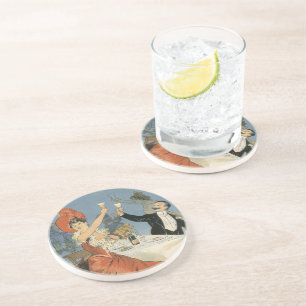 Posavasos Arte Antiguo Modernista, Restaurante Taverne Olymp