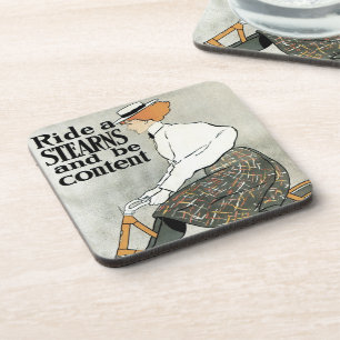 Posavasos Arte Antiguo Moderno, Monta Bicicletas Sterns