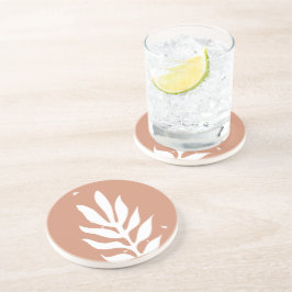 Posavasos Arte botánico moderno vivo