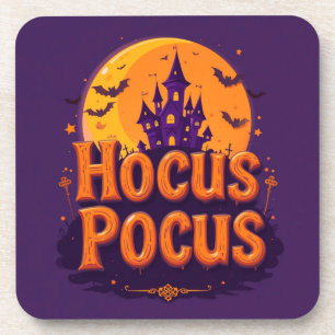 Posavasos Arte con tema de Halloween