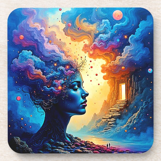 Posavasos Arte Cosmográfico (Frente)