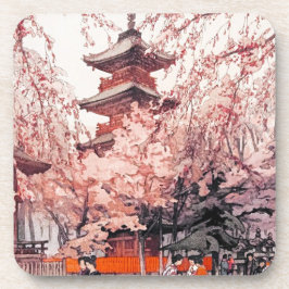 Posavasos Arte de acuarela de Guay oriental japonés Ueno Par