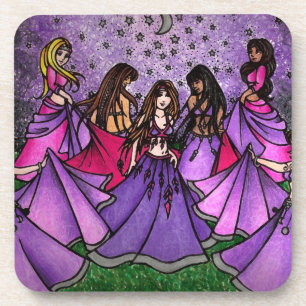 Posavasos Arte de bailarina Belly