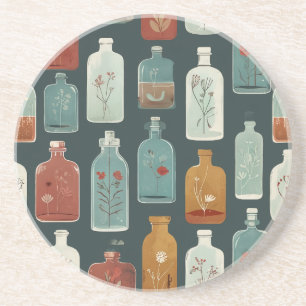 Posavasos arte de botella único