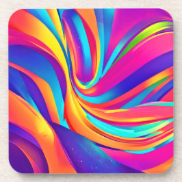 Posavasos Arte de Burst Abstract de Kaleidoscope