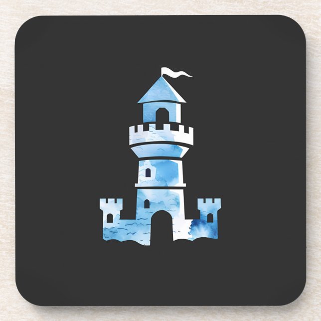 Posavasos Arte de castillos (Frente)