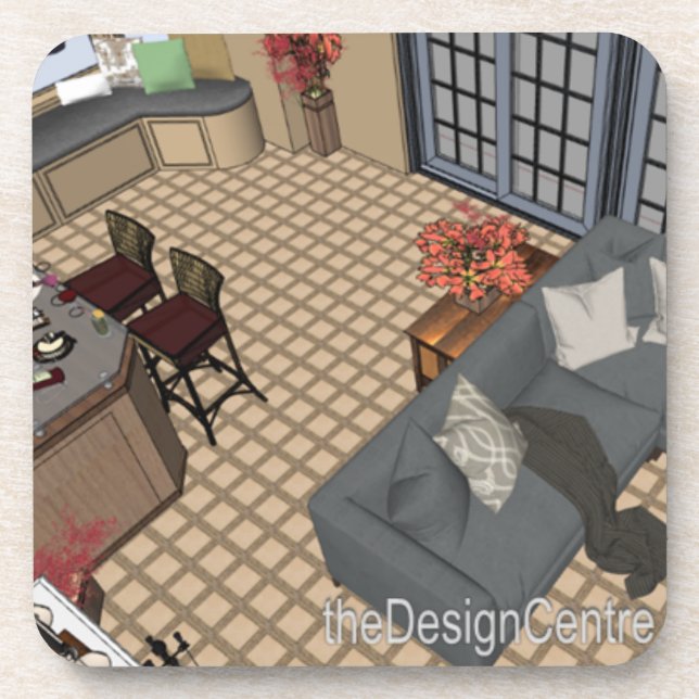 Posavasos arte de decoración de DesignCentre (Frente)