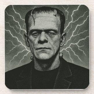 Posavasos Arte de electricidad Frankenstein