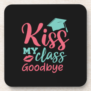 Posavasos Arte de graduación Adiós a Kiss My Class