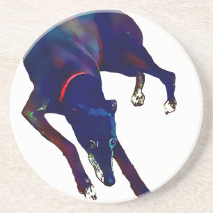 Posavasos Arte de Greyhound