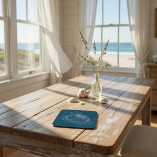 Posavasos Arte de Jellyfish dibujado a mano