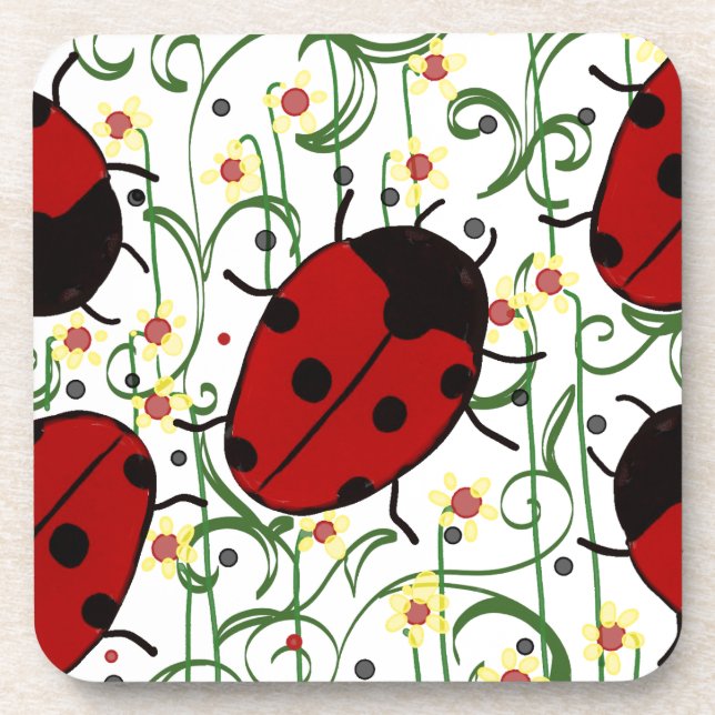 Posavasos Arte de Ladybug (Frente)