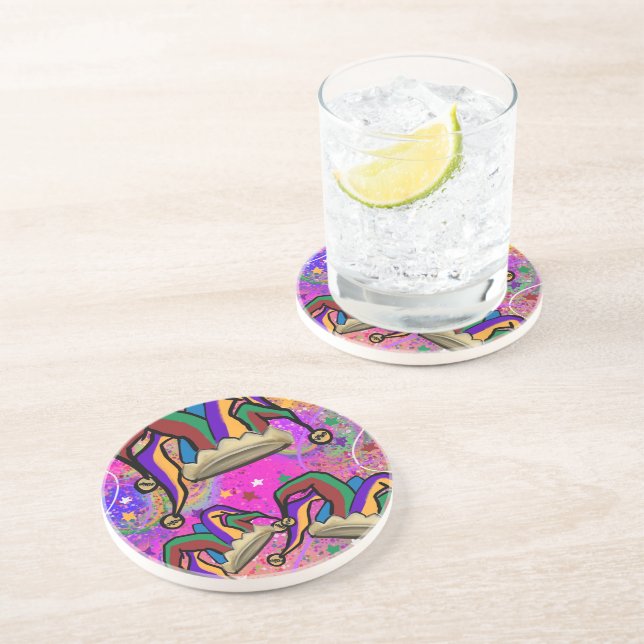POSAVASOS ARTE DE MARDI GRAS (Lado)