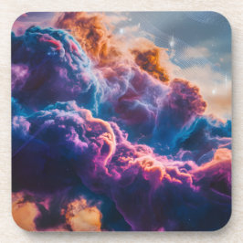 Posavasos Arte de Nebulosa Espacial Abstracta - Cósmico Colo