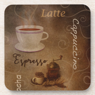 Posavasos Arte de Palabras para Amantes del Café