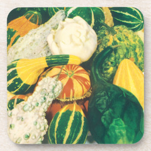 Posavasos Arte de Paquete de Semillas Antiguas, Calabazas Me