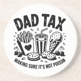 Posavasos Arte de refrigerios con problemas tributarios de p