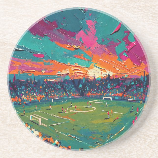 Posavasos Arte del Fútbol (#1) (Frente)