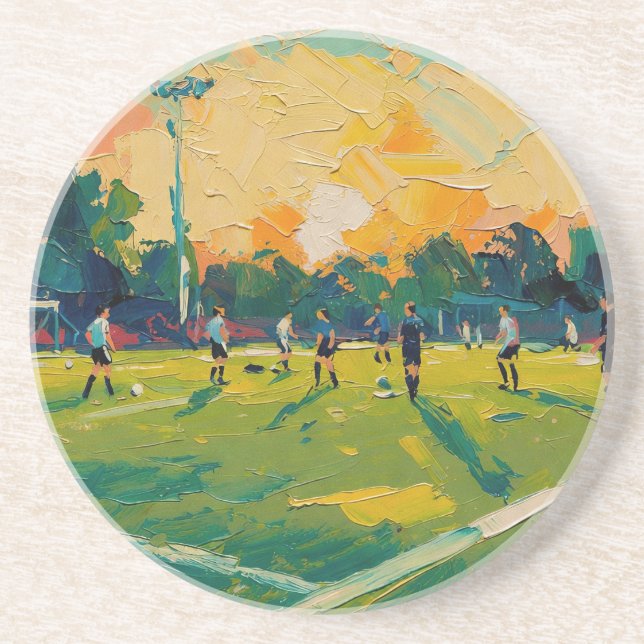 Posavasos Arte del Fútbol (#2) (Frente)