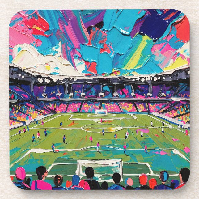 Posavasos Arte del Fútbol (#3) (Frente)