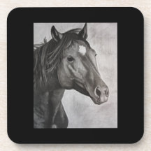 Arte dibujado a mano de caballo