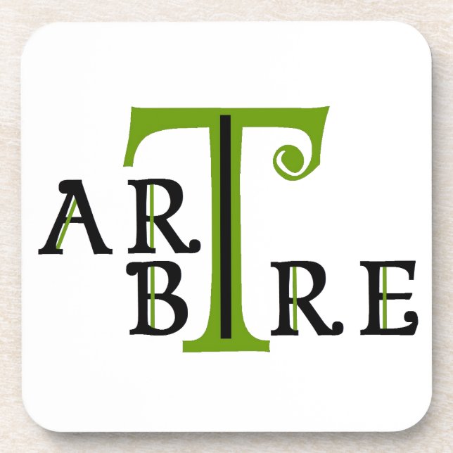 Posavasos Arte en arbre artree (Frente)