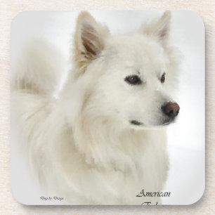 Posavasos Arte Eskimo Dog de Estados Unidos