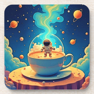 Posavasos Arte Espacial del Café del Astronauta