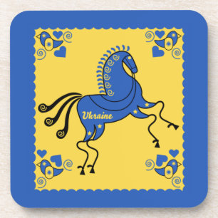 Posavasos Arte folclórico tradicional de Ucrania