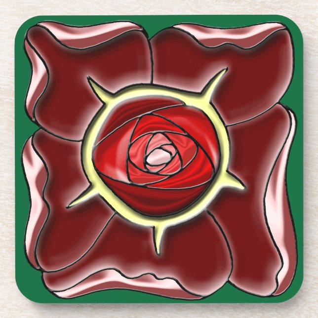 Posavasos Arte Nouveau subió (Frente)