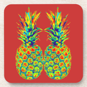 Posavasos Arte pop de piña