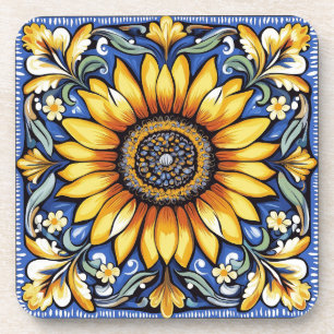 Posavasos arte popular floral ucraniano