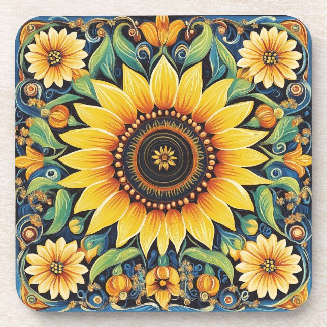 Posavasos arte popular ucraniano (Frente)