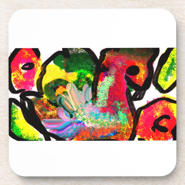 Posavasos Arte primaveral (Frente)