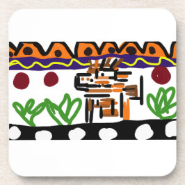 Posavasos Arte trasero de león