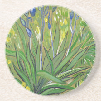 Posavasos Arte Van Gogh Irises, reproducción acrílica