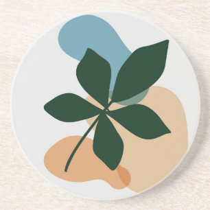 Posavasos Arte vegetal botánico