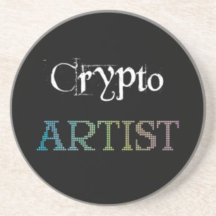 Posavasos Artista criptográfico oscuro