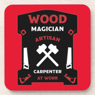 Posavasos Artista de carpintero