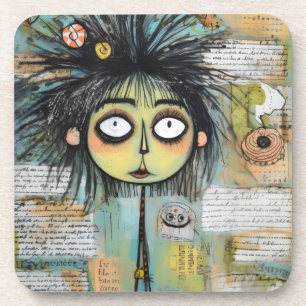Posavasos ArtLady 18 Encantadora y angustiada