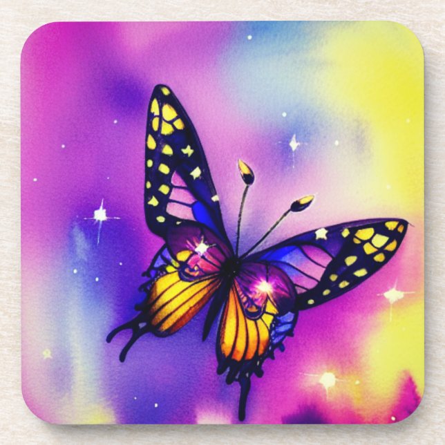 Posavasos Artsy Butterfly (Frente)
