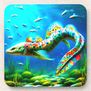Posavasos Artsy Eel