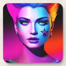 Posavasos Artsy Lady