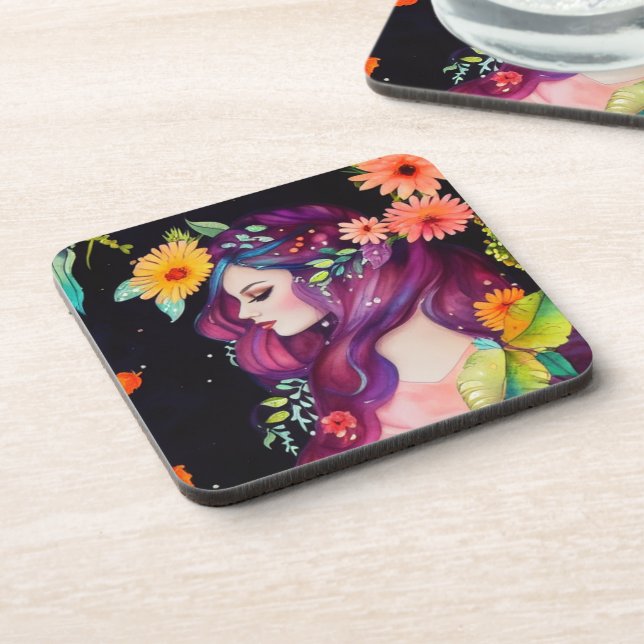 Posavasos Artsy Lady (Lado Izquierdo)