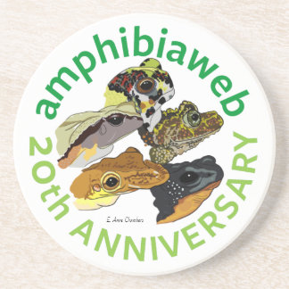 Posavasos #ArtYourAmphibian2020 - E. Anne Chambers