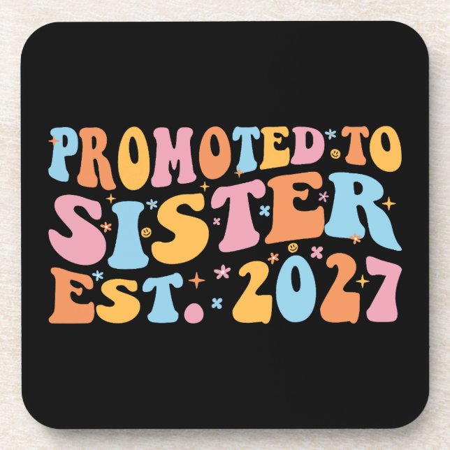 Posavasos Ascendida a Hermana Est 2027 Hermana Mayor (Frente)