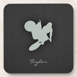 Posavasos Ash Gray Motocross